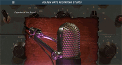 Desktop Screenshot of goldengaterecording.com