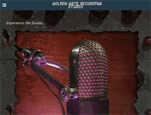 Tablet Screenshot of goldengaterecording.com